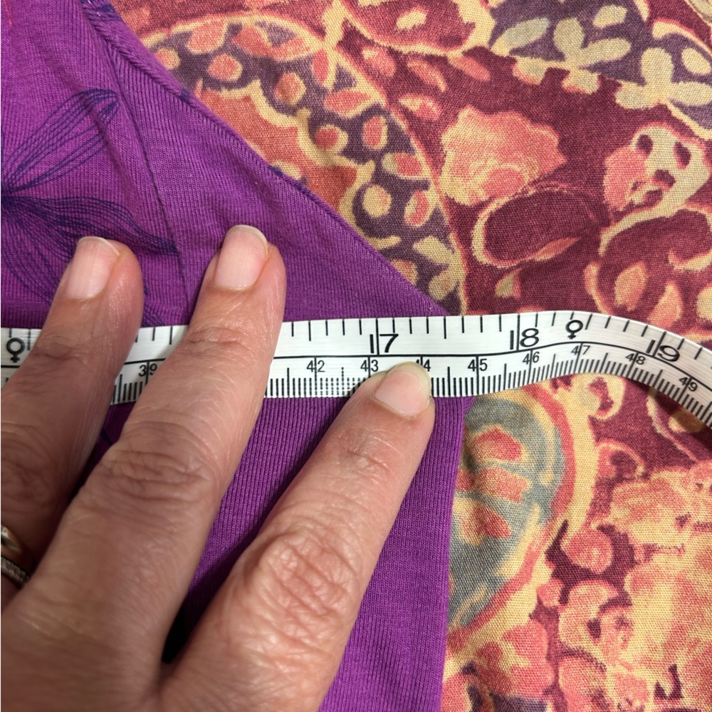 Kuhl Women’s Java Cross Back Purple Flora Stretchy Athleisure Dress Size M - Picture 11 of 11